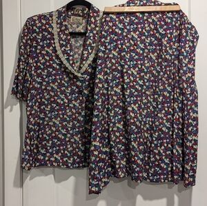 Vintage D'alliards 2-piece  set